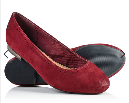 Super Ballet Leather Shoes - Womens @ Superdry - shareukdeals.com